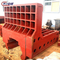 Base de machine de fraisage à portique CNC en fonte Yogie OEM, haute précision, durable, pour aléseuse, avec processus et assemblage de lit de base