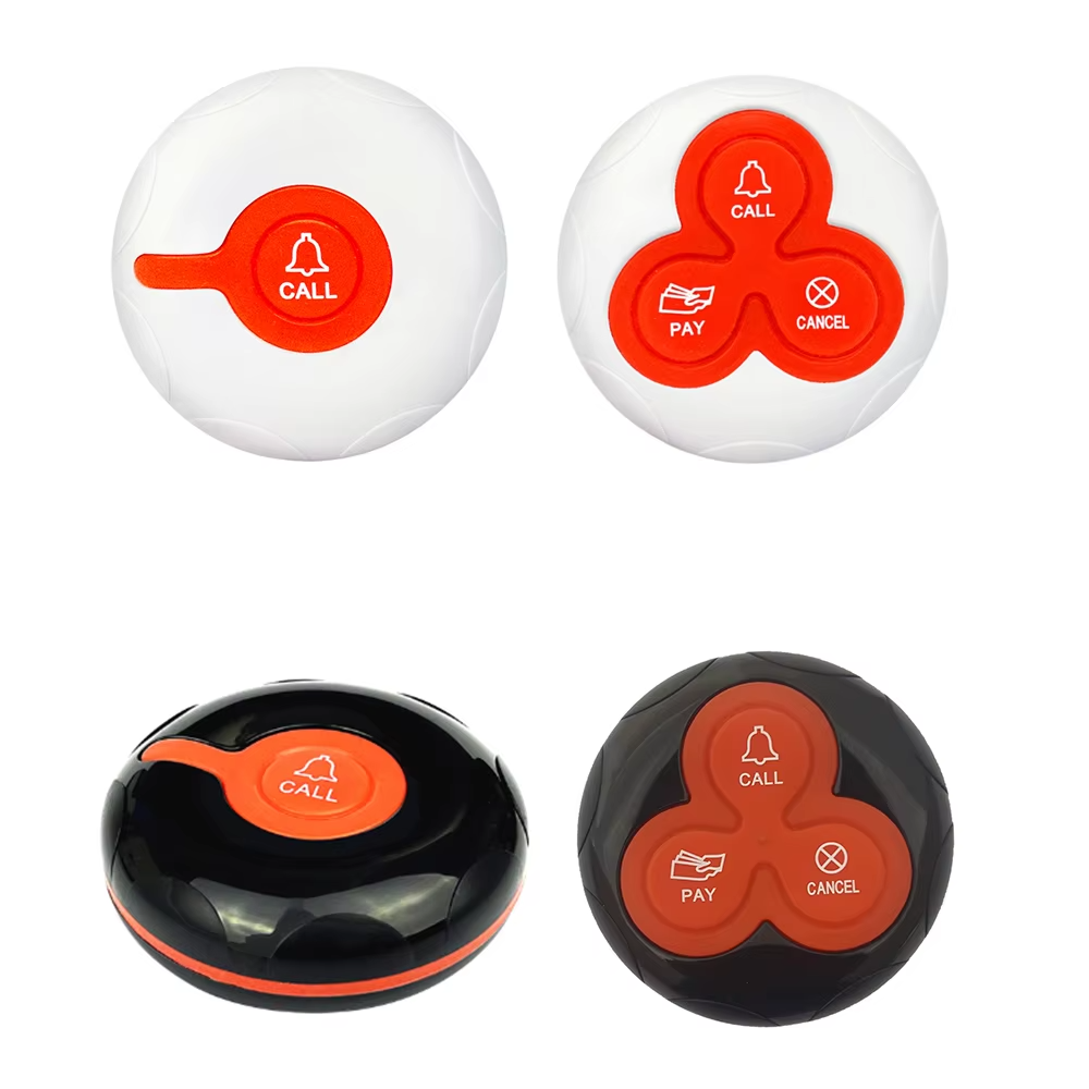 433.92MHz <strong>Wireless</strong> <strong>Table</strong> Call Button <strong>Restaurant</strong> Service Calling <strong>System</strong> Caller Buzzer Button