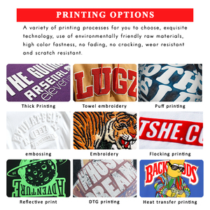 T-shirt Personalizzate con Logo 3D Stampato in Rilievo, Cotone Pesante Oversize 230~280GSM per Uomo, Magliette Estive con Il Mio Logo - Product Image 5