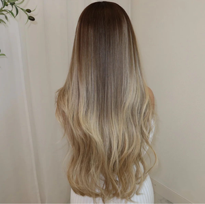 Peluca de Cabello <span class=keywords><strong>Humano</strong></span> Ondulado al por Mayor con Cierre de Encaje, 100% Cabello Virgen, Marrón Natural Pre-Desplumado, Línea de Cabello Natural sin Pegamento para Uso Diario Femenino - Product Image 2