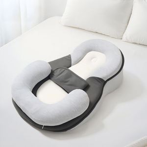Almohada para Bebés, Almohada para Posición Boca Abajo, Reduce las Regurgitaciones, Diseño Anti-Desbordamiento para la Comodidad del Bebé y Soporte Durante la Alimentación - Product Image 4