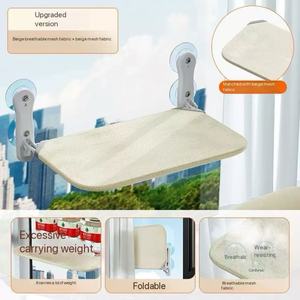 Hamaca para gatos, ventana, ventosa, cama de cristal, estante colgante para tomar el sol, balcón, cama para gatos, rascador para tomar el sol, siesta, árboles para gatos - Product Image 5