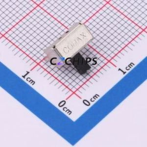 SK-12D07-VG 4 NS PA Slide Switch Through hole Switch Single Pole Double Throw Rectangle Pin Header PC Pin Through Hole - Product Image 2