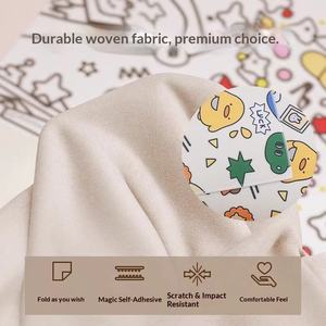 Sac de contention et de lavage pour chat, en tissu, avec motif dessin animé, à poches multiples, pour le contrôle des griffes et des ongles, anti-griffures et anti-morsures - Product Image 3