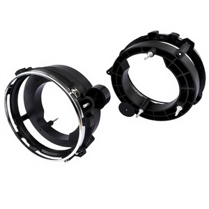 Bulb Holder For Jeep Wrangler 110383 110384 Plastic Lamp <b>Socket</b> <b>Light</b> Ring Replacement Part - Product Image 4