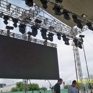 Strong Aluminum Alloy Truss Portable Event Party <b>Lighting</b> Stage Truss for Hanging Led Screen Speakers - Product Image 3