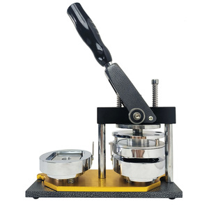 35*35mm Hình vuông huy hiệu nút máy làm cho nút tự làm - Product Image 4