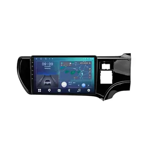 LT LUNTUO安卓13汽车音响系统，适用于丰田Aqua 2011-2017汽车放射自显影调频/调幅镜链接头单元