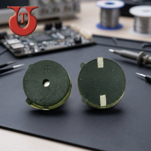 Zumbador de sonido de 12 V, montaje en superficie de plástico negro, SMD - Product Image 3