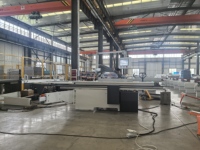 Scie à panneaux coulissante de précision industrielle 14 pouces, moteur triphasé 10 CV avec affichage numérique DRO et guide CNC automatique