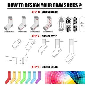 Vente en gros de chaussettes antidérapantes de haute qualité avec logo personnalisé pour femmes, chaussettes en coton pour le Pilates, le yoga et le ballet, design antidérapant - Product Image 5