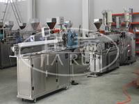 Ligne de production de cathéter en PVC Ligne de production de tubes flexibles en plastique extrudeuse de cathéter à rayons X radio-opaque