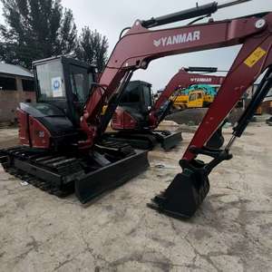 รถขุดขนาดเล็ก 5.5 ตัน ยี่ห้อ Yanmar รุ่น Vio55 Vio55-5B มือสอง ผลิตในญี่ปุ่น ขายในราคาถูก - Product Image 5