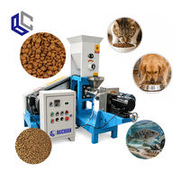 Machine de production d'extrudeuses de granulés humides pour aliments pour animaux de compagnie, aliments pour poissons flottants et friandises pour chiens, capacité 200 kg/h, pour le Nigeria