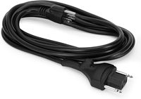 Remplacement du cordon d'alimentation 89143 compatible avec la série Robot Coupe MP, cordon d'alimentation du mélangeur à immersion 120V 150 pouces noir