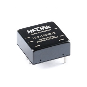 Régulateur de tension abaisseur DC-DC Hi-Link isolé 48V vers 12V 10W, module d'alimentation abaisseur HLK-10D4812 HLK-URB4812YMD-10WR3 - Product Image 1