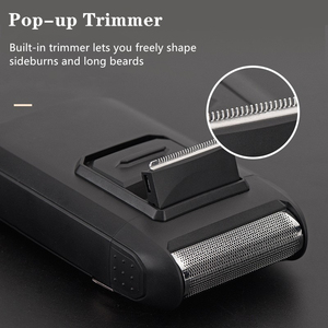 Rasoir électrique portable rechargeable pour homme, rasoir à <span class=keywords><strong>barbe</strong></span>, mini rasoir sans fil pour les voyages - Product Image 3