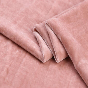 Tissu en velours de soie 100%, vente en gros, couleur unie, pour hommes et femmes, automne-hiver - Product Image 2