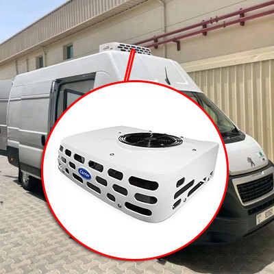 Brand New Carrier Citimax 350 Front Mounted Truck Condensing Unit Large Refrigeration Unit -20-30 48kg