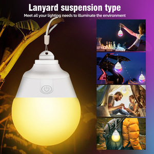 Ampoule LED rechargeable à filetage pour éclairage domestique, lampe à incandescence et lustre fantaisie - Product Image 6