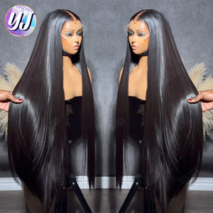 Vente en Gros 100% Cheveux Vietnamiens Bruts Ultra Lisses Perruques Sans Colle Dentelle Frontale Cheveux Humains 13x6 5x5 Fermeture Économique HD Perruques Frontales - Product Image 3