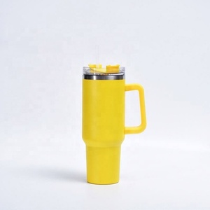 BPA Free Double Wall Stainless Steel Vacuum Insulated <b>Thermos</b> <b>Cup</b> Leak-proof Tumbler 40oz Tumbler with Straw - Product Image 5