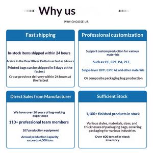 Sacs d'emballage personnalisés en aluminium autoportants refermables pour café, thé, snacks et aliments pour chiens avec impression couleur - Product Image 4