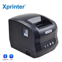 Imprimante thermique de reçus et d'étiquettes à code-barres Xprinter XP-365B 80 mm 3 pouces de bureau USB WiFi pour supermarché