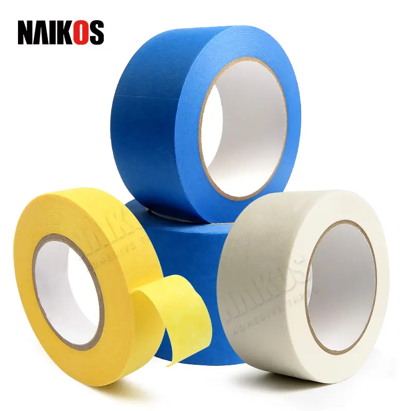 Goedkope Auto Schilders Schilderen Decoratie Automotive Crêpe Zelfklevend Papier Masking Tape