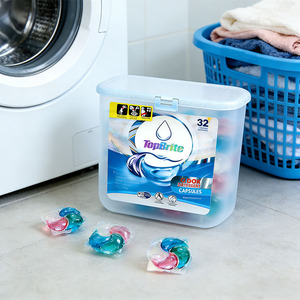 Capsules de <span class=keywords><strong>lessive</strong></span> en gel jetables à succès, longue durée de fraîcheur, avec mélanges d'<span class=keywords><strong>huiles</strong></span> <span class=keywords><strong>essentielles</strong></span> pour le linge quotidien - Product Image 4