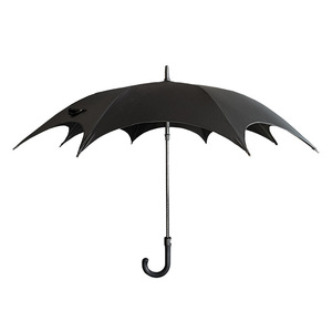 Paraguas Retro Pagoda, Bloqueadores de lluvia de aluminio semiautomáticos para fiesta de Halloween de adultos, uso versátil a la moda - Product Image 2