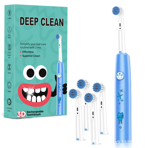 Adult Rechargeable Soft-Bristled Sonic <b>Electric</b> Toothbrush with IPX7 Waterproof <b>Suitcase</b> Rubber Handle Vibration - Product Image 1