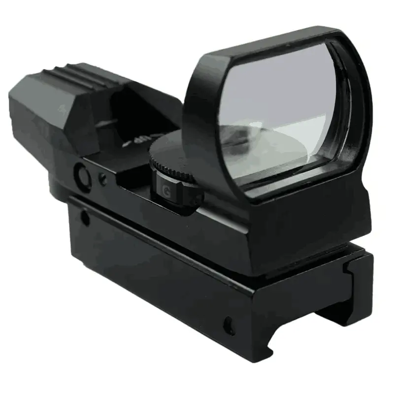 Tactical Hunting New Holographic Adjustable 4 Reticle Tactical Reflex Sight Scope with Mount for M416 Gun 33mm