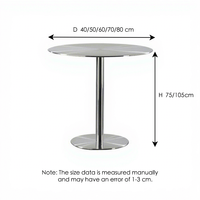 Chaises et tables de restaurant et de café modernes, chaise en acier inoxydable et acrylique, design industriel extérieur, durable et écologique