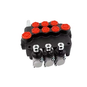 ชุดวาล์วควบคุมน้ำมันแบบแมนนวล P80-G34-G12-3OT ชุดวาล์วทิศทางแบบโมโนบล็อคแบบ P80A ด้วยมือปิโตรเลียม - Product Image 1