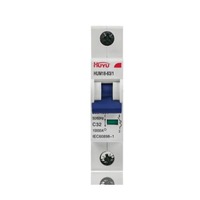 Disjoncteur miniature HUYU HUM18-63 3P Courbe D 50A AC400V Protection contre les surcharges et les courts-circuits Montage sur rail DIN