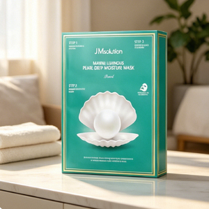 Masque éclaircissant JMSOLUTION Premium Marine Luminescent Pearl 5 pièces, Niacinamide, soin coréen éclaircissant, OEM - Product Image 1