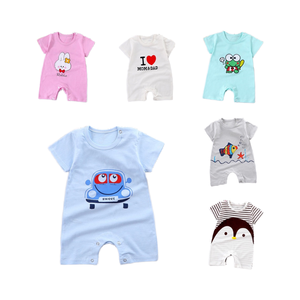 2025 Summer Cartoon Baby Romper Full Cotton Jumpsuit Infant Toddler Crawlers Newborn <strong>Onesie</strong> Wholesale Baby Clothes - Product Image 2