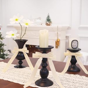 Penjualan Langsung Pabrik Pita Beludru Klasik Hiasan Pohon Natal Vintage Rustic Ornamen Kerajinan Kecil Garland Karangan Bunga Pembungkus Kado - Product Image 3
