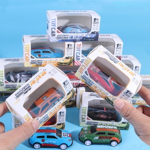 Unisex Mini Alloy Pull-Back Racing Car Metal Truck Wheels Diecast Toys Wholesale Kids Toys Kindergarten Prizes Street Stall <b>Iron</b> - Product Image 1