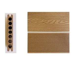High Quality 3D Embossed Wood Grain Deck WPC Outdoor Wood Plastic Composite <strong>Decking</strong> - Product Image 2