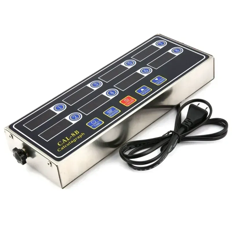 Baoblaze 8-Kanal Digital-Timer | Edelstahl, Kapazit Produktbild-Vorschau 2