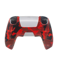 En stock Coque de protection en silicone de couleur vive Antidérapante Housse en caoutchouc pour manette sans fil PS5