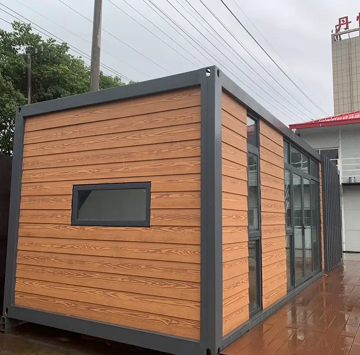 wholesale custom depot prefab 20ft 40ft homes container modular guest multi storey prefab house clean hotel room for canada