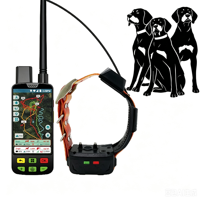 Collier GPS Unifié pour Chien avec Suivi Multi-Sensoriel (GNSS/VHF/IMU) + Analyse Vectorielle de Mouvement 3D Étanche Android