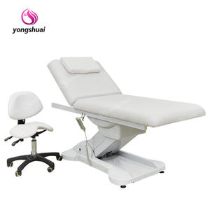 ชุดเฟอร์นิเจอร์ร้านเสริมสวยทันสมัย สะดวกสบาย เตียงนวดสปาไฟฟ้าโครงโลหะและเก้าอี้ สำหรับการปลูกผมและศัลยกรรมความงาม - Product Image 5