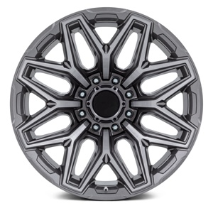 Rines de Aleación de Aluminio Forjado de 3 Piezas Cóncavos Personalizados en Plata Hiper Negra para SUV, PCD de 100 mm, 5x112/5x120, ET de 25 mm, 35 mm, 40 mm, Nuevos HRW - Product Image 3