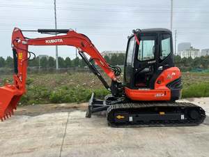 Miniexcavadora Hidráulica Usada Kubota U55, U55-4 de Segunda Mano, Máquina Pequeña para Movimiento de Tierras, Motor para Excavación - Product Image 2