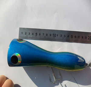 Señuelos de Pesca de Alta Calidad para Agua Dulce y Salada, Señuelo Popper de Superficie ABS para Pesca de Lubina - Product Image 4