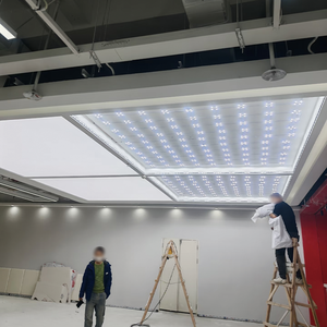 Otel Lobisi Gergi Tavan Dekoru PVC Gergi Film Tavan Işık Kutusu Kumaş Gökyüzü Bulutu Yumuşak Membran Tavan Panelleri - Product Image 5